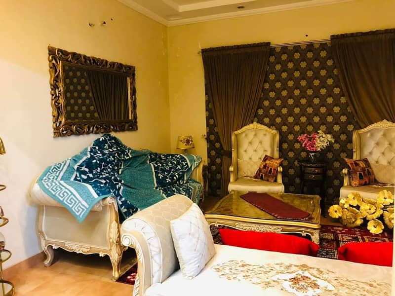 10 marla portion for rent in pchs near dha lahore 1