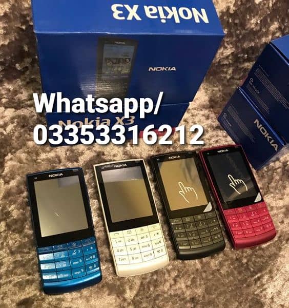 NOKIA X302 TOCH IN TYPE PINPACK CASH ON DELIVERY ALL PAKISTAN 0