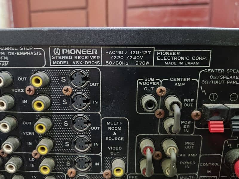 pioneer vsx-d901s 970w powerful amplifier 6
