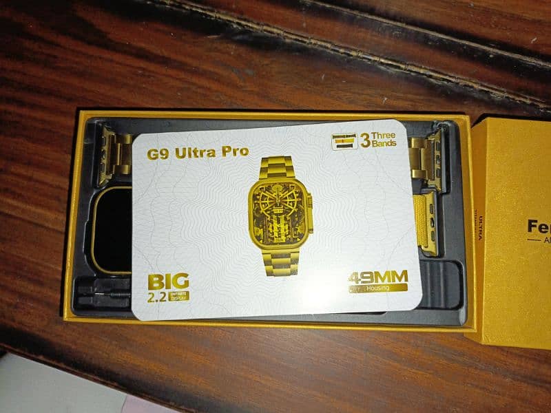 Fendi or haino teko g9 ultra pro 2 smart watch with gesture feature 1