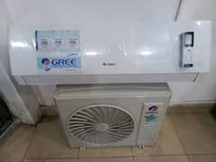 Gree pular 1.5 ton Dc inverter with warrnty(0306=4462/443)chilled set