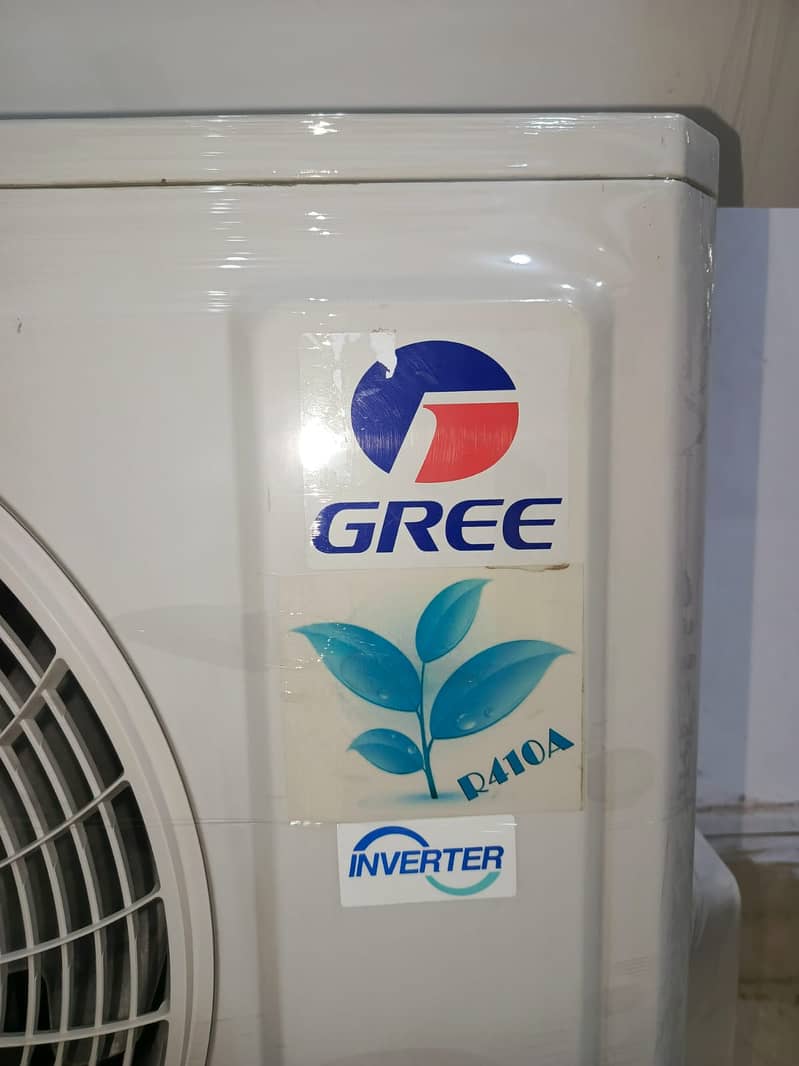 Gree pular 1.5 ton Dc inverter with warrnty(0306=4462/443)chilled set 6