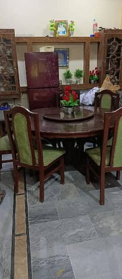 Dinning Table with six chairs