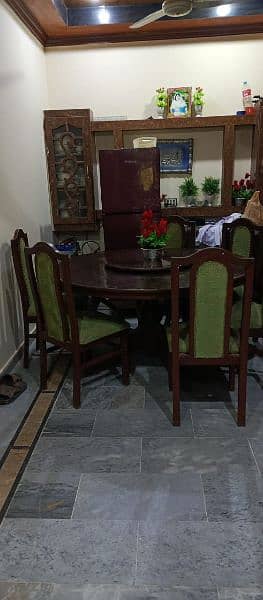 Dinning Table with six chairs 1
