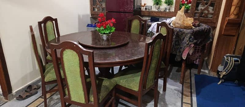 Dinning Table with six chairs 5