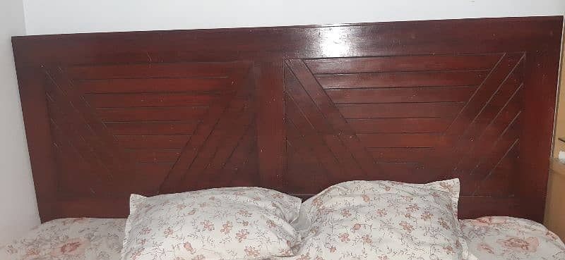 Used bed wooden good condition for sale 0