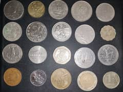 Foreign coins.