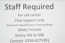 staff required