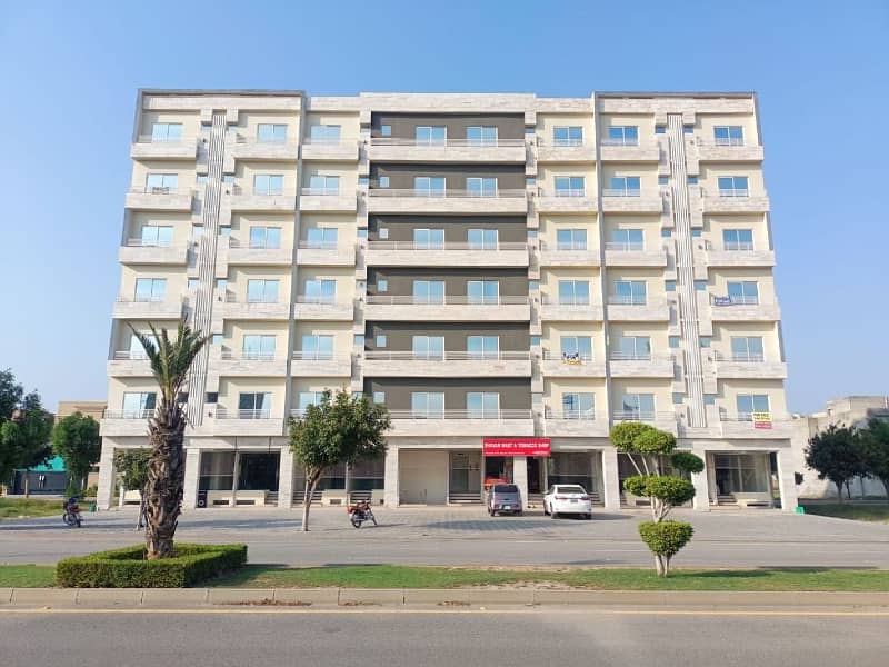 MOST REASONABLE 1 BED APARTMENT FOR SALE IN BAHRIA TOWN LAHORE 0