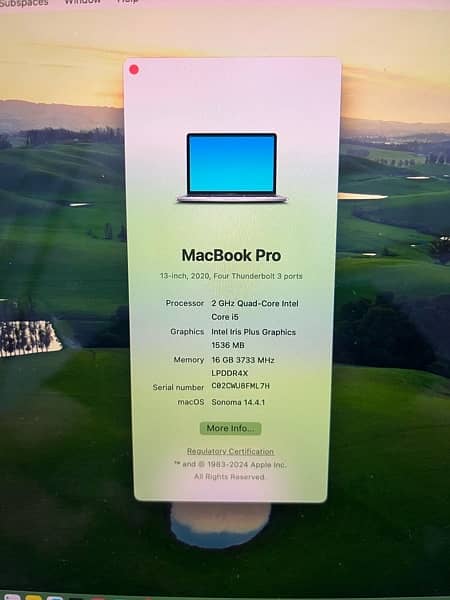 MacBook Pro 2020 2