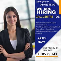 URDU CALL CENTRE JOB FOR BOYD AND GIRLS 0
