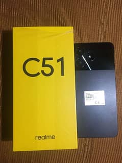 Realme C51 in new condition open box 0