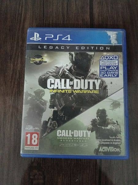 Call of duty infinite warfare for playstation 4 0