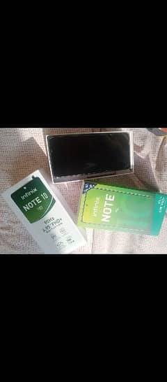 Infinix Note 10 pro 8/128 with charger and box