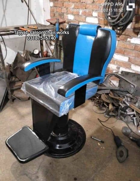 Saloon chairs | shampoo unit | massage bed | pedicure | saloon trolly 8