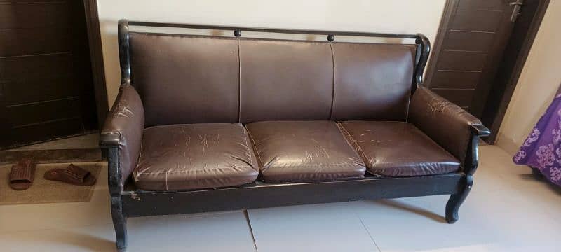5 seater original shisham sofa set 0