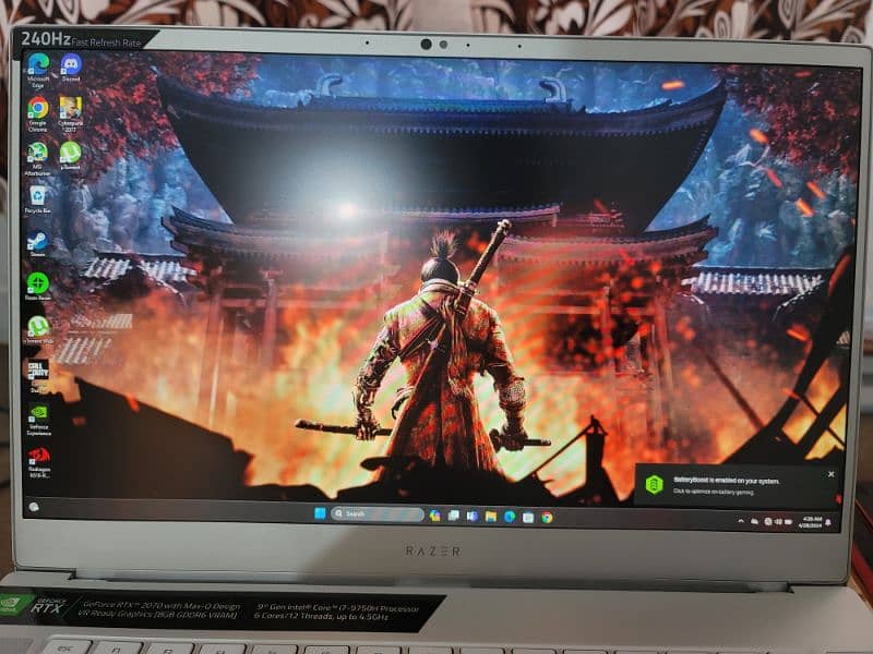 Razor Blade 15 Advance 2020 Rtx 2070 max-q Gaming Laptop for Sale 9