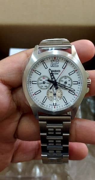 Casio watch /men watch /analogue wheel style watch 1