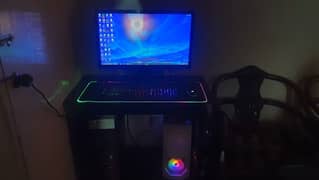 Complete Gaming Setup With Monitor, Stabilizer, Gaming Accessories
