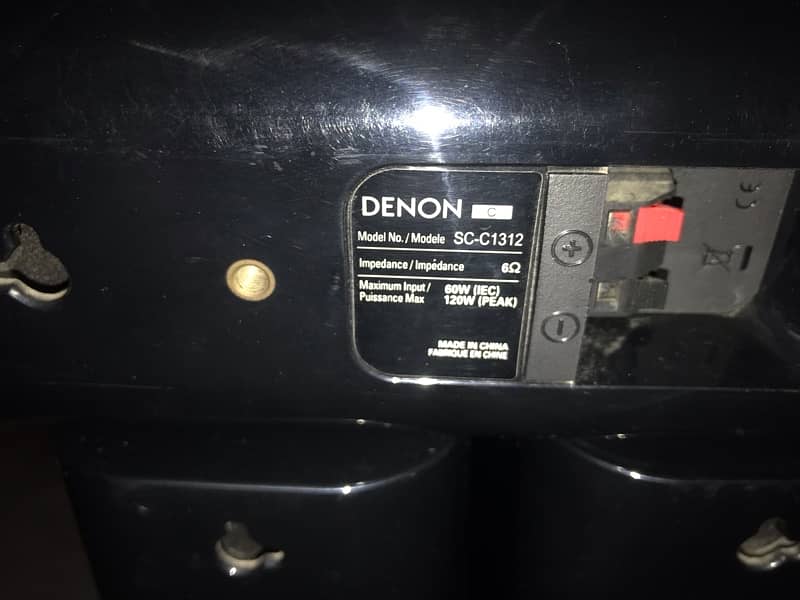 Denon 5.1 Speakers System 4