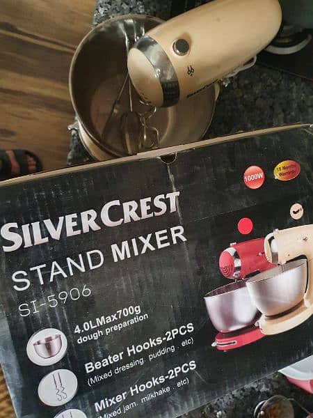 Silver Crest Stand Mixer 3