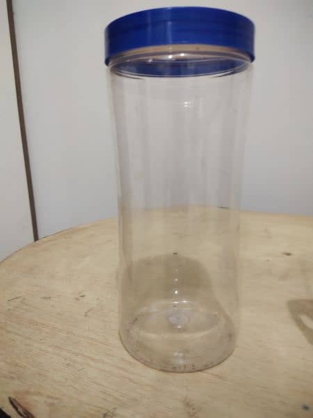 long plastic jar 3