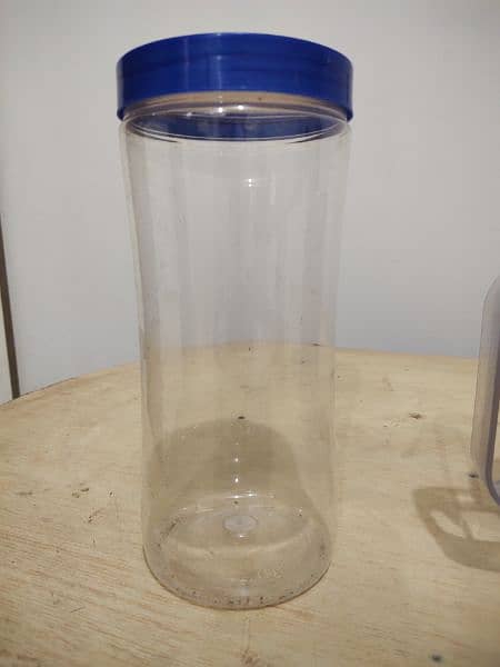 long plastic jar 5