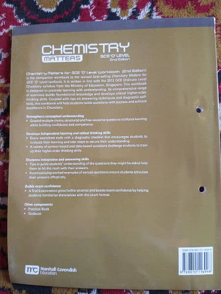 Chemistry workbook for matric aga Khan board 0