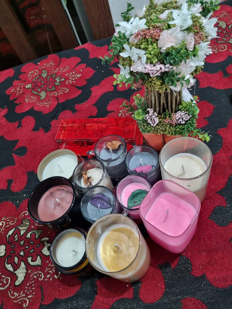 Blooms scented handmade candles4⁰45 1