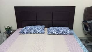 king size bed , without mattres available for sale.