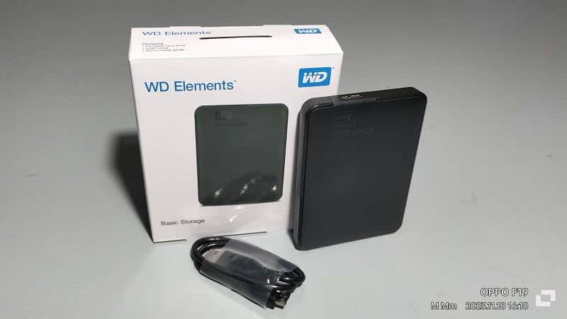 2TB EXTERNAL HARD DRIVE PORTABLE | WD Case 0