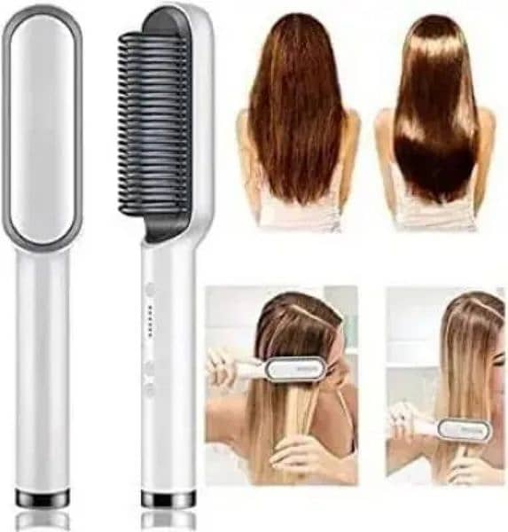 Brush Straightener and curler , Dryer for hair 0