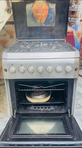Ideal Star Gas Oven Original Import Oven/4 gas burner & Grill function 2
