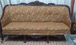 Sheesham wood Sofa Set 0