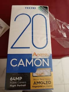 Camon 20 Mobile phone only use 6 Month 10/10 urgent sales cash only