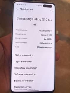 Samsung Galaxy S10 5G 256Gb