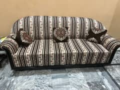 3 seater 2 seater 1 seater sofas wooden Excellent condition