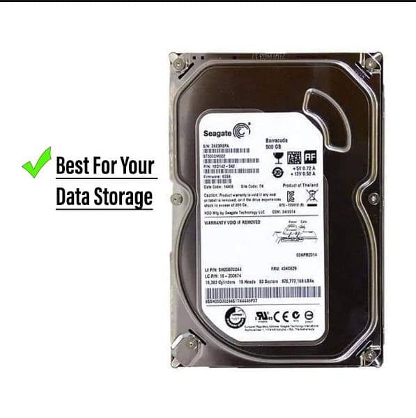 500 gb hard disk for pc
100% health , 7200rpm speed
full of games 2
