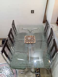 Dinning Table with Chairs for 6 Persons