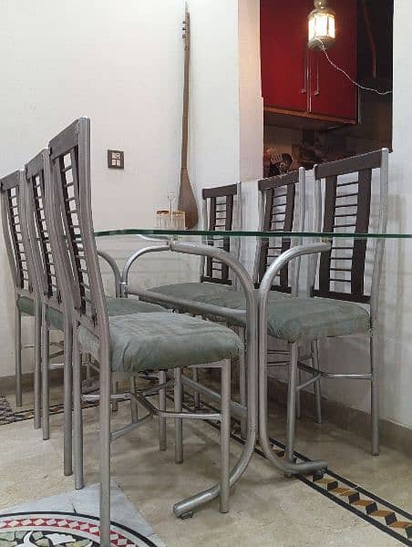 Dinning Table with Chairs for 6 Persons 3