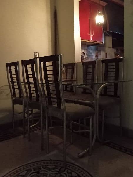 Dinning Table with Chairs for 6 Persons 4