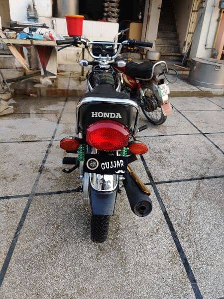 Honda 125 condition is good  2023 model agent sale 3