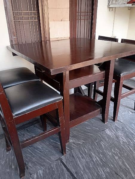 Dining table pure wood for sale 1