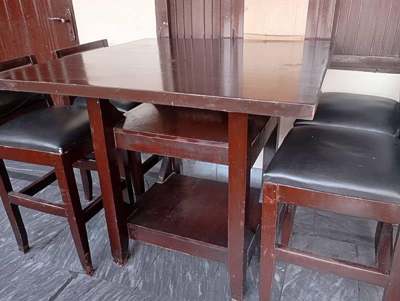 Dining table pure wood for sale 2