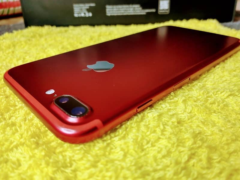 Apple iPhone 7Plus 128GB PTA Approved Red Product 10/10 URGENT SALE 2
