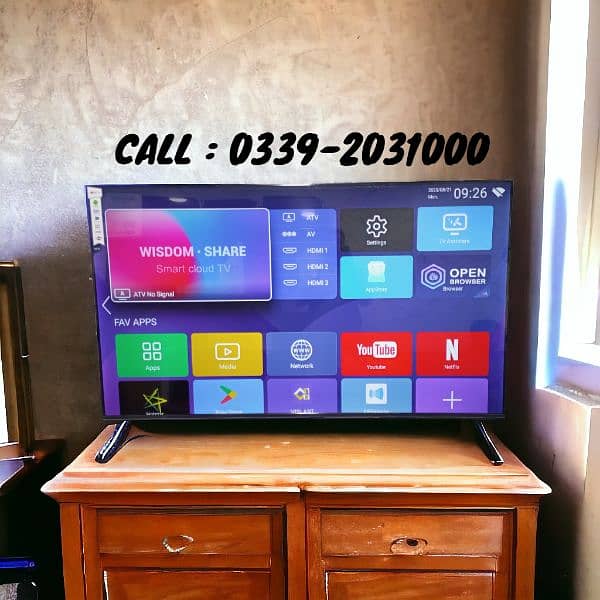 32 INCH SMART LED TV WIFI WITH YOUTUBE 8