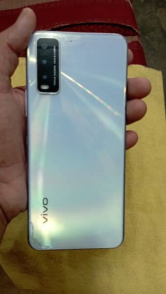 Vivo Y20 with Box and original Charger Loc→Satellite town & Jhang city 0