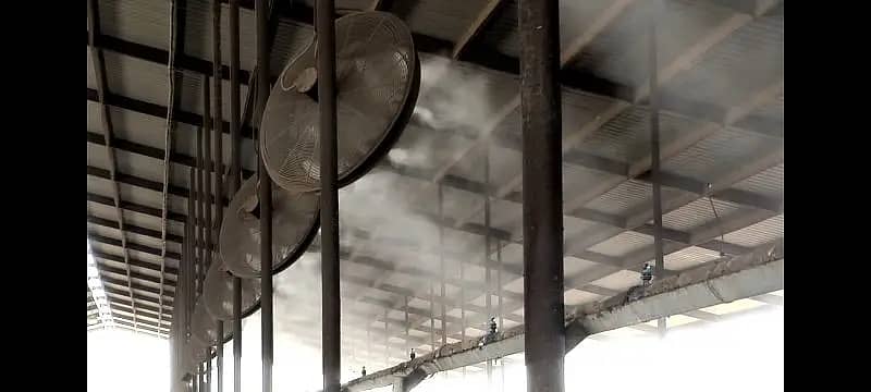 Misting System for cows/Dairy farm Cooling/mist spray/Pets cooling 2