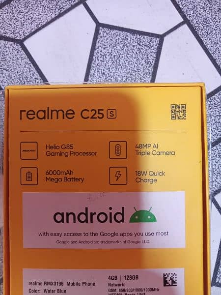 Realme c25s (4/128) sealed set 2