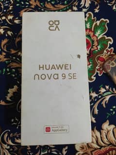 10/10 Huawei NOVA 9 SE Daba charger full Box